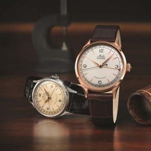 2018巴塞尔抢先看，瑞士美度表舵手系列1939年复刻版“中央指针式日历”限量款腕表