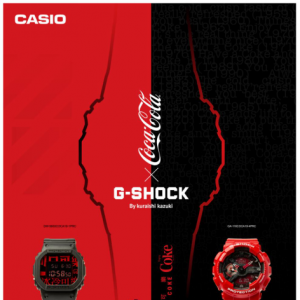 古早来潮｜Design by 仓石一树，G-SHOCK×可口可乐联名款释出